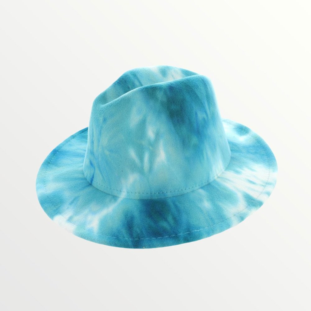BZ TIE DYE PANAMA FEDORA